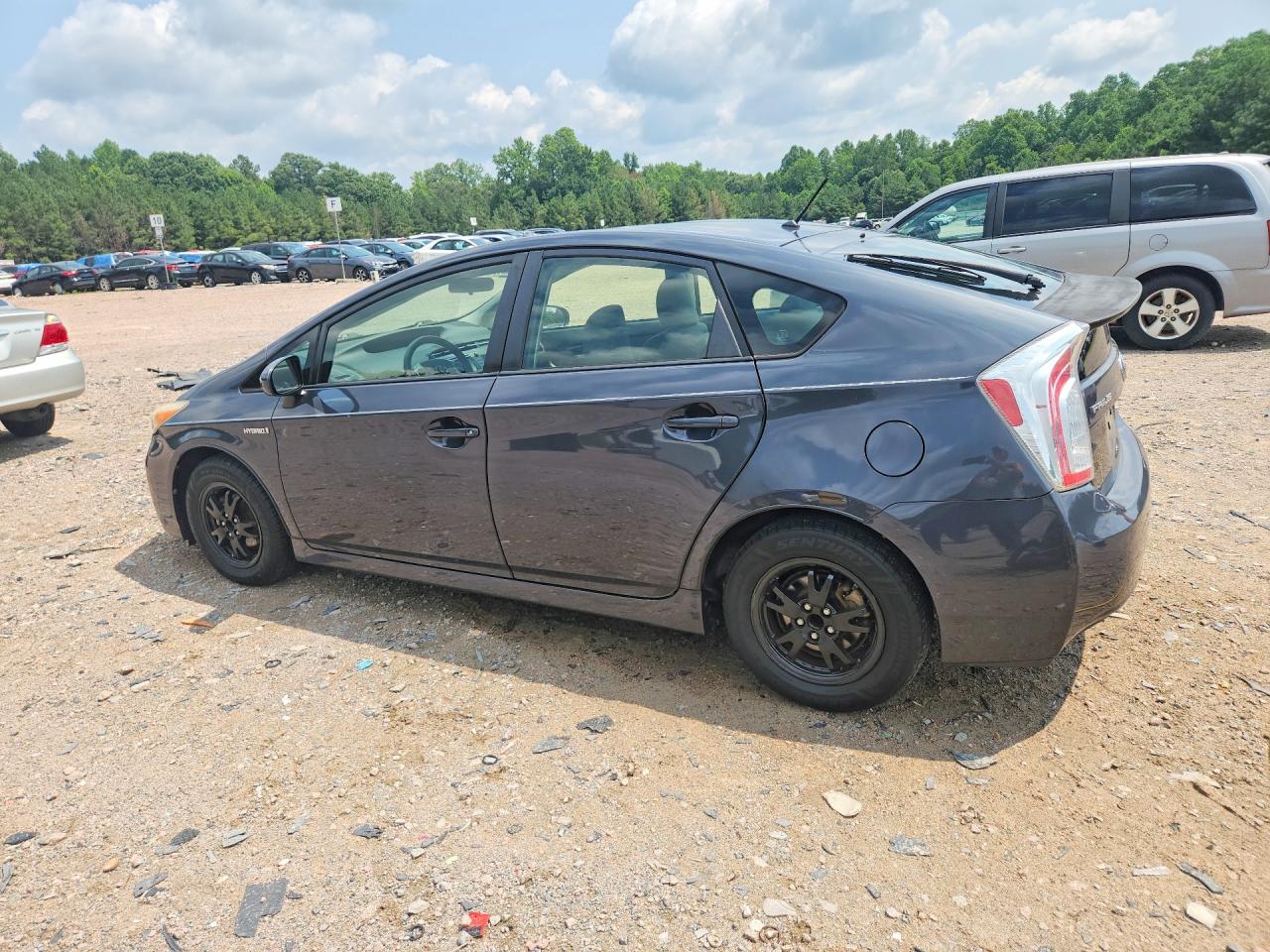 2012 Toyota Prius Two Gray vin: JTDKN3DU6C1543232