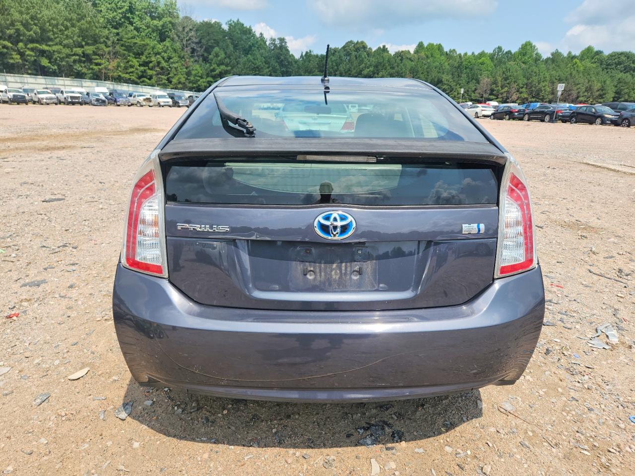 2012 Toyota Prius Two Gray vin: JTDKN3DU6C1543232