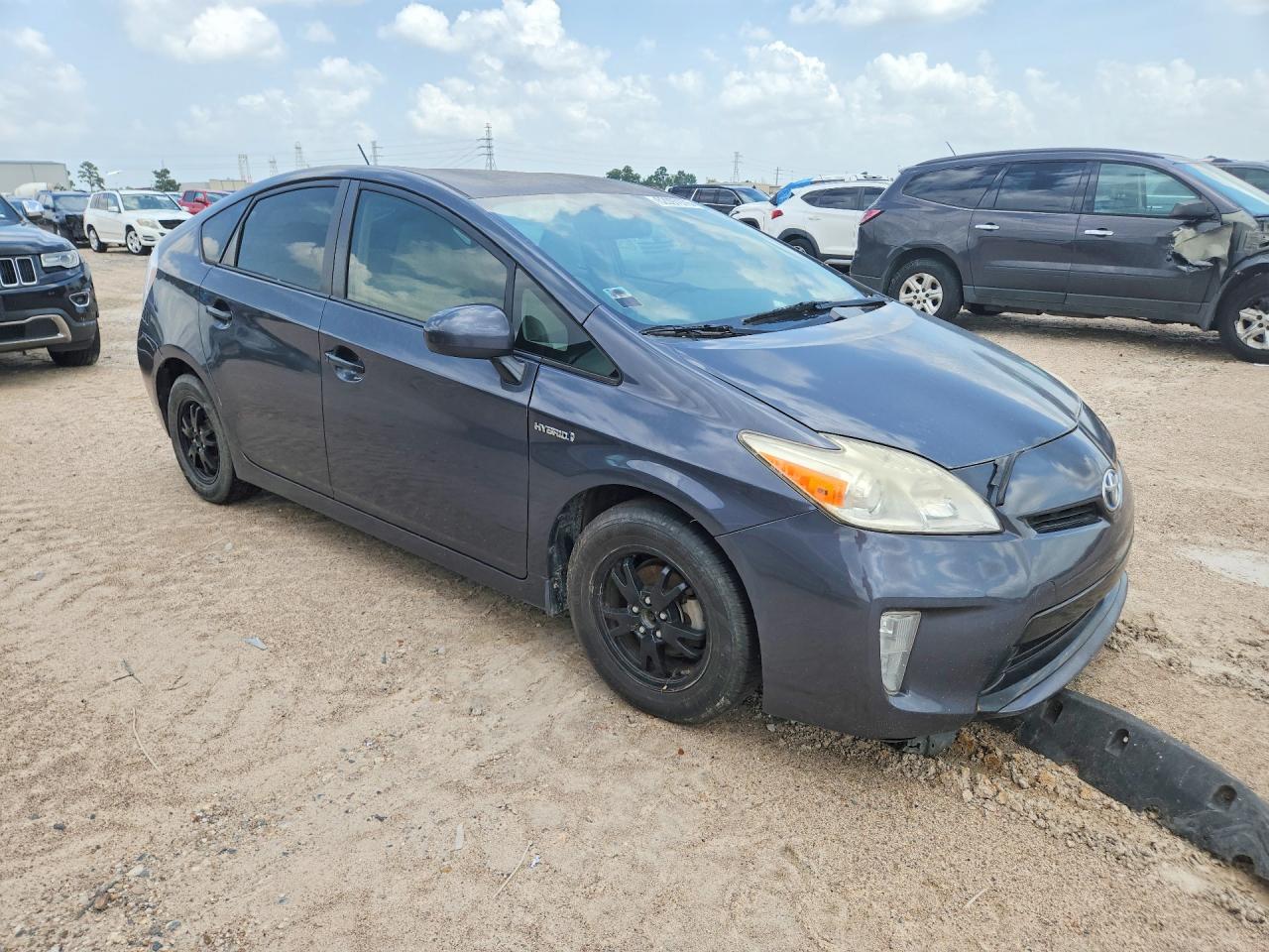 2012 Toyota Prius Two Серый vin: JTDKN3DU6C1547507