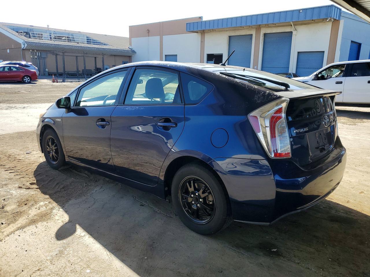 2012 Toyota Prius Two Blue vin: JTDKN3DU6C1549435