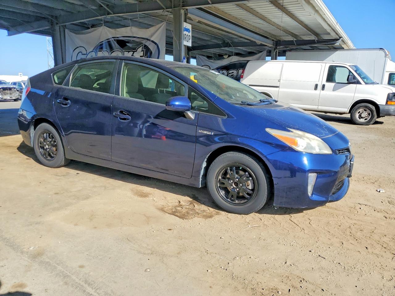 2012 Toyota Prius Two Blue vin: JTDKN3DU6C1549435