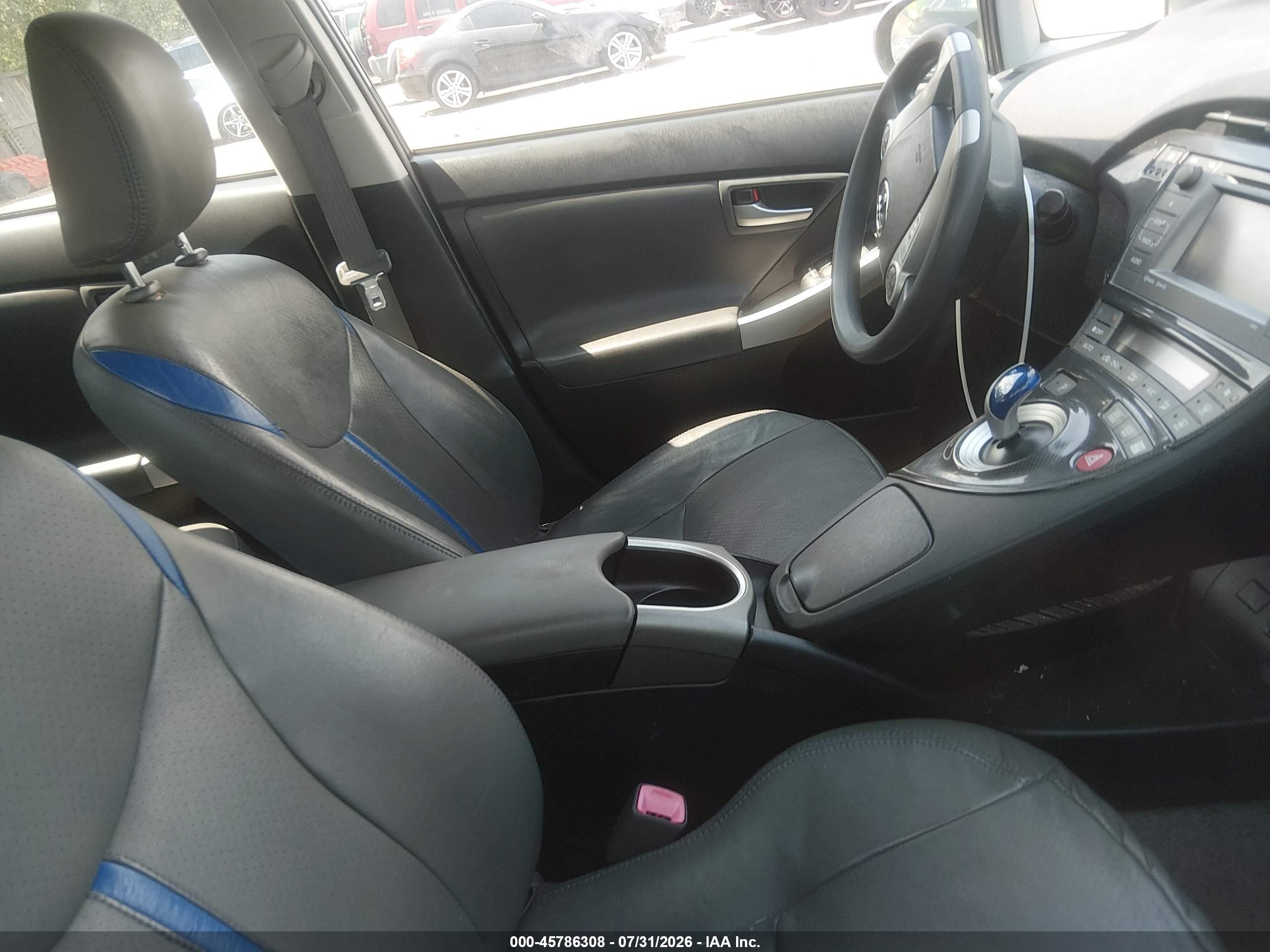 2012 Toyota Prius Three Gray vin: JTDKN3DU6C1558474