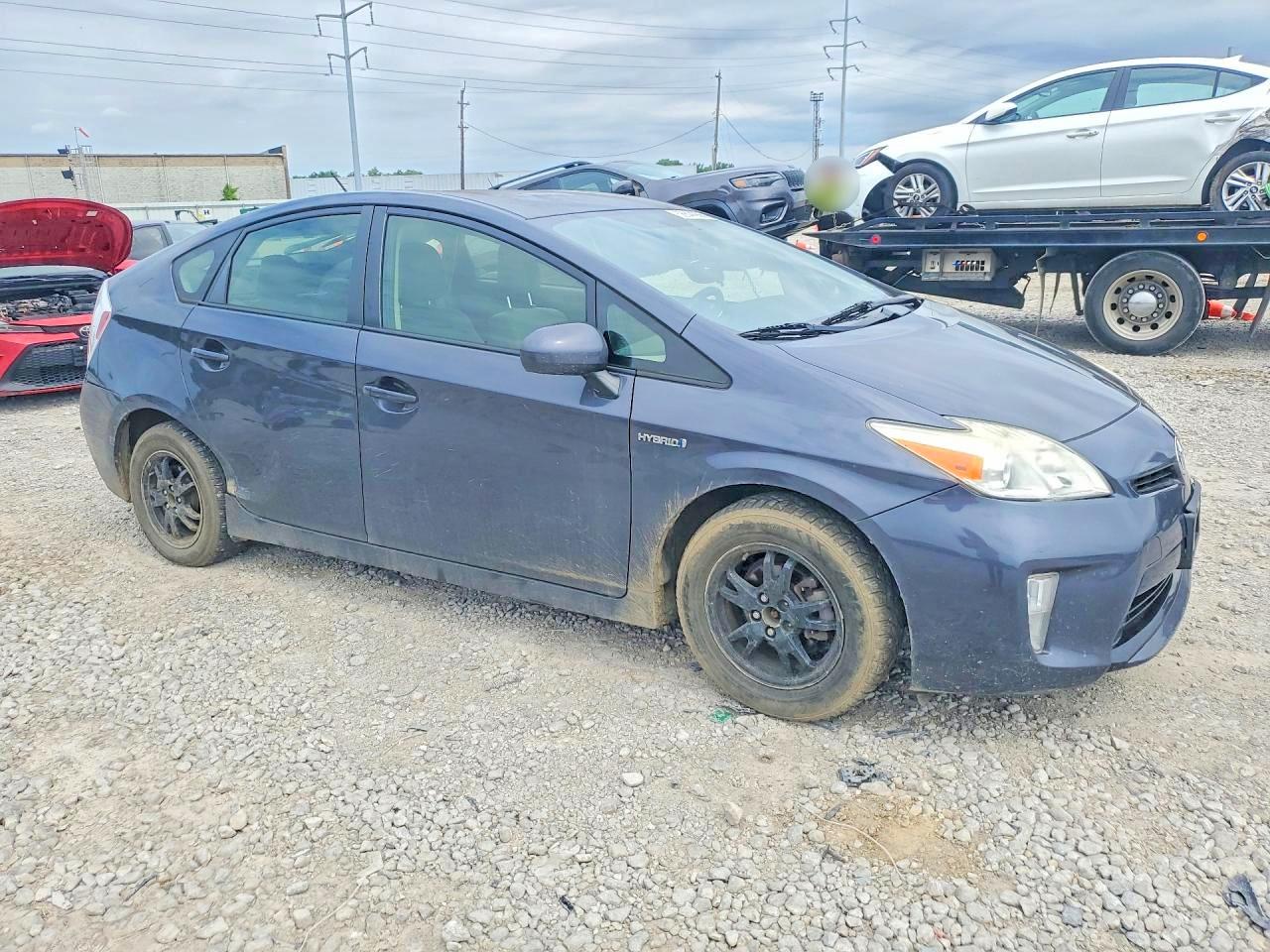 2012 Toyota Prius Two Gray vin: JTDKN3DU6C1569619