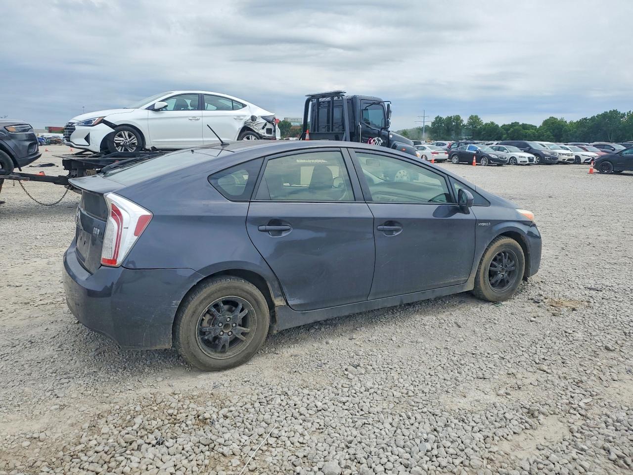 2012 Toyota Prius Two Gray vin: JTDKN3DU6C1569619