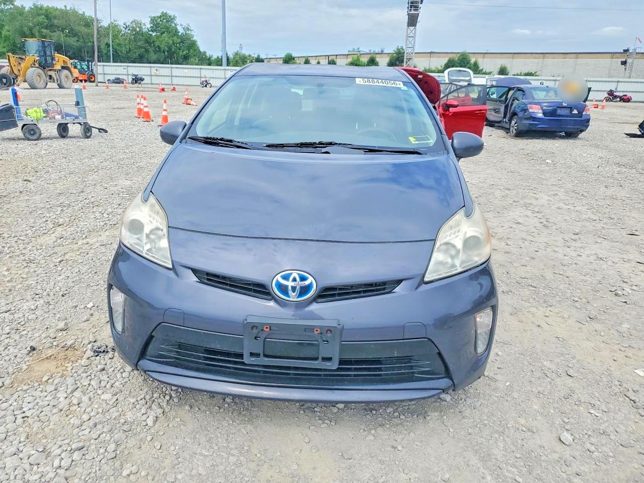 2012 Toyota Prius Two Gray vin: JTDKN3DU6C1569619