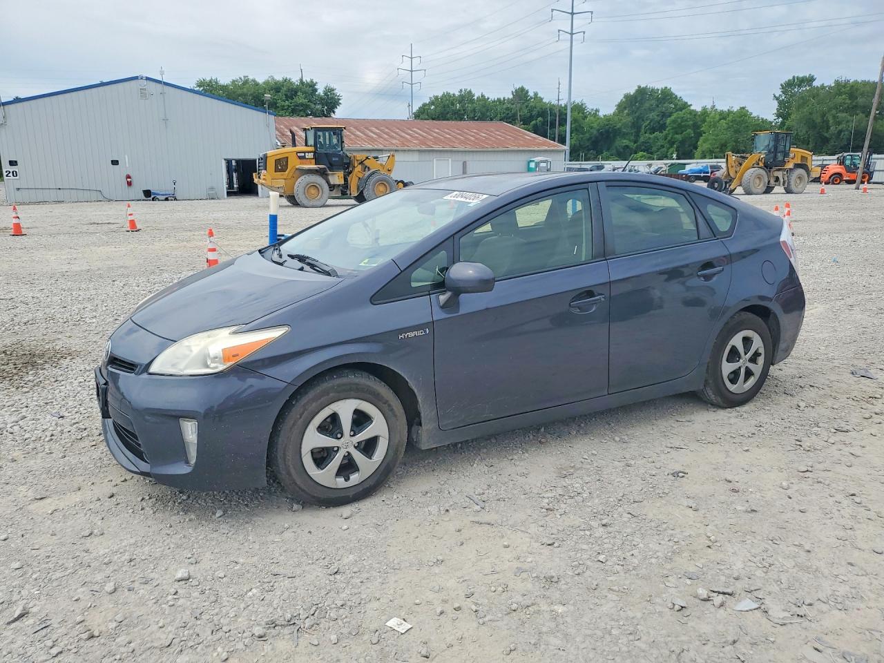 2012 Toyota Prius Two Gray vin: JTDKN3DU6C1569619