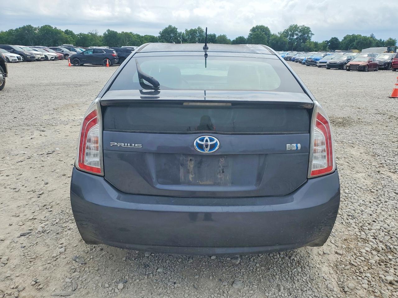 2012 Toyota Prius Two Gray vin: JTDKN3DU6C1569619