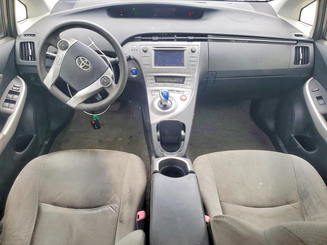 2012 Toyota Prius Two Gray vin: JTDKN3DU6C1569619