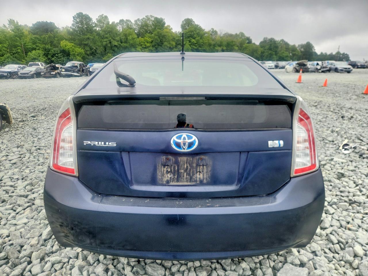 2012 Toyota Prius Two Blue vin: JTDKN3DU6C1571175