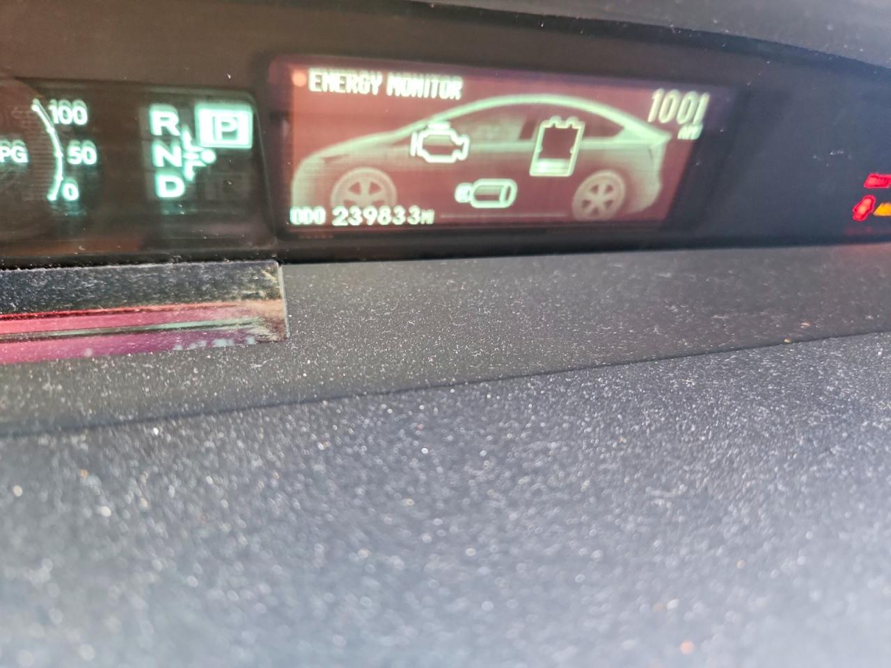 2012 Toyota Prius Two Красный vin: JTDKN3DU6C1576893