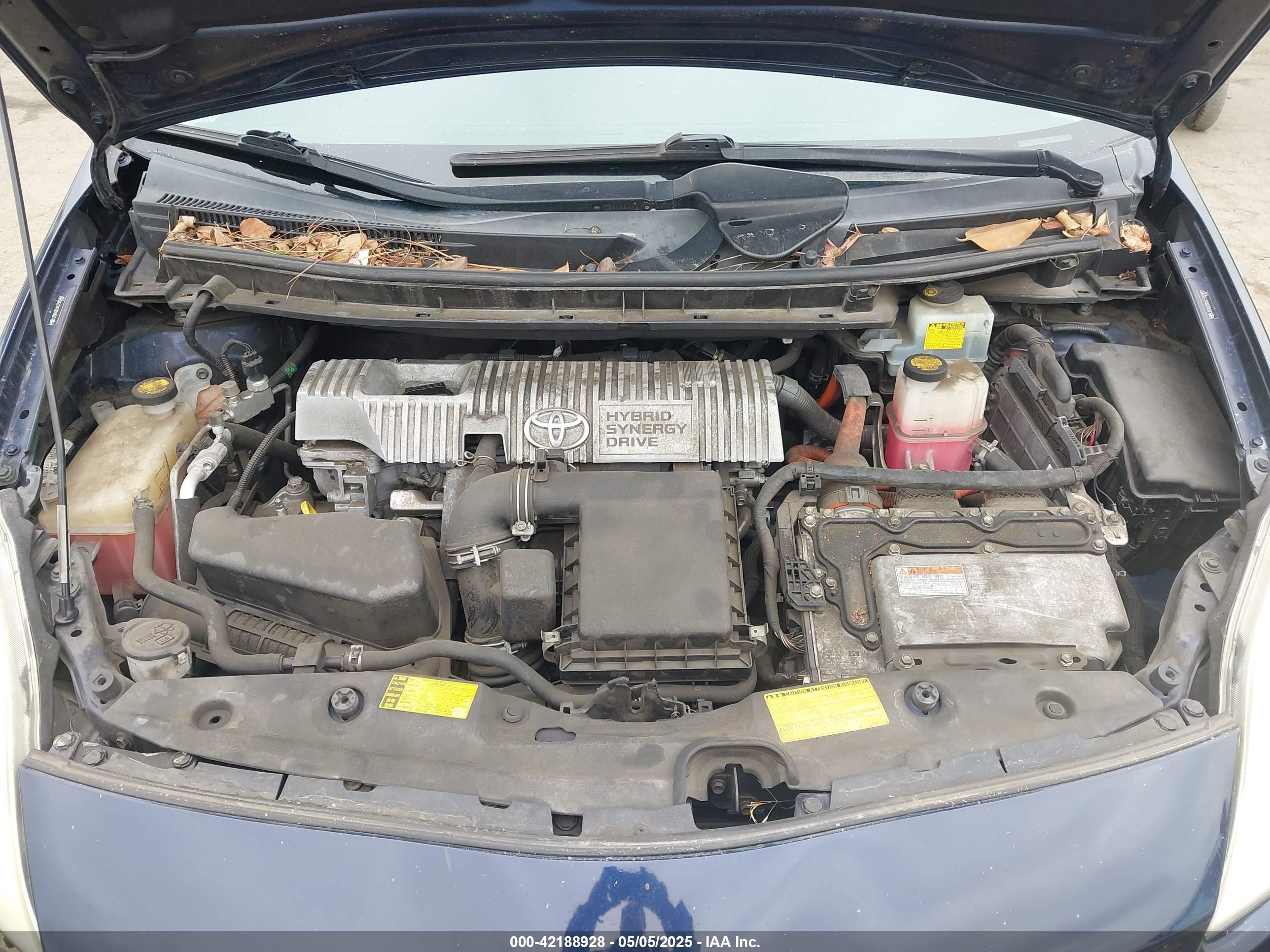 2012 Toyota Prius Two Blue vin: JTDKN3DU6C1582452