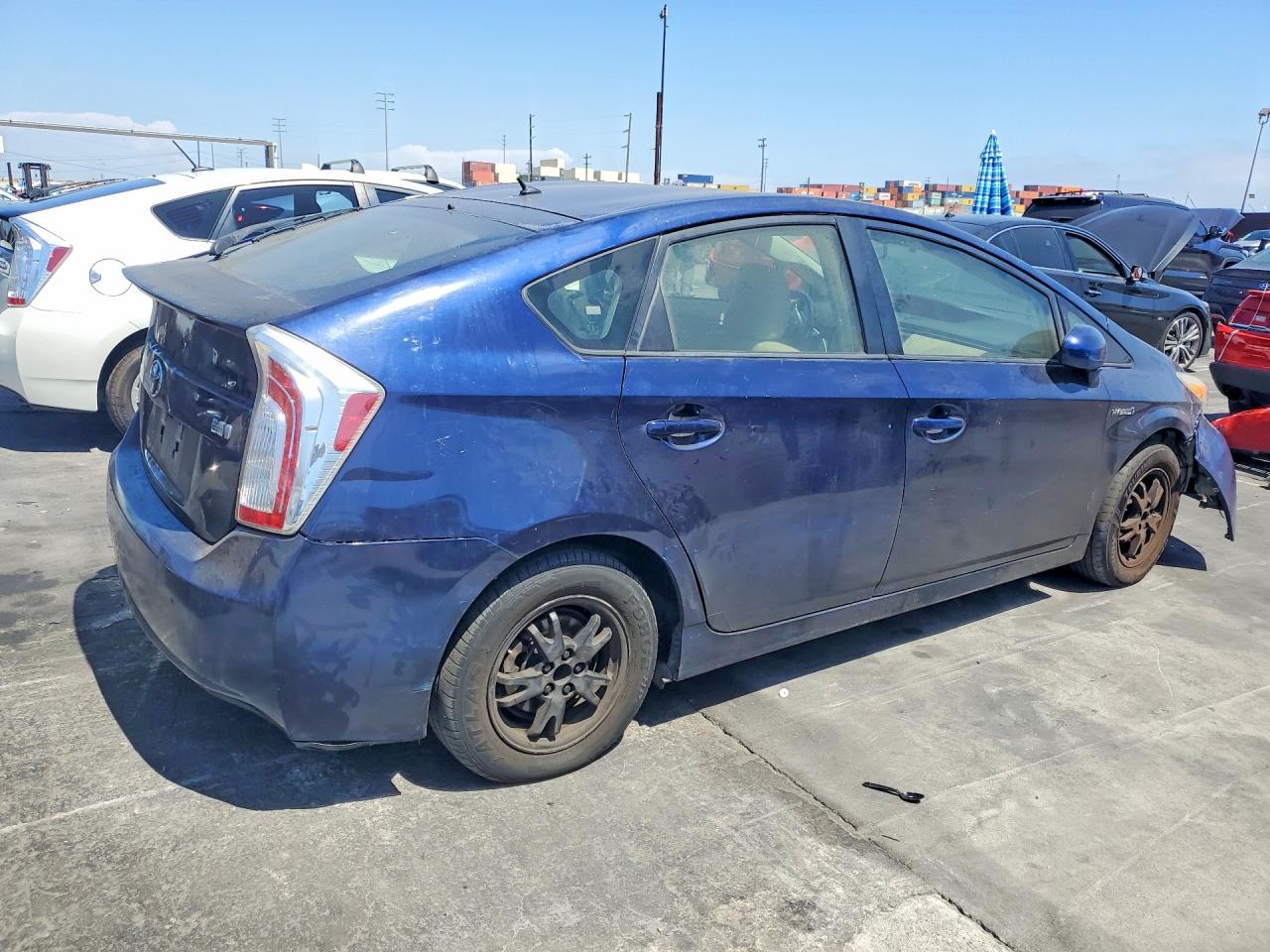 2012 Toyota Prius Two Blue vin: JTDKN3DU6C1582452