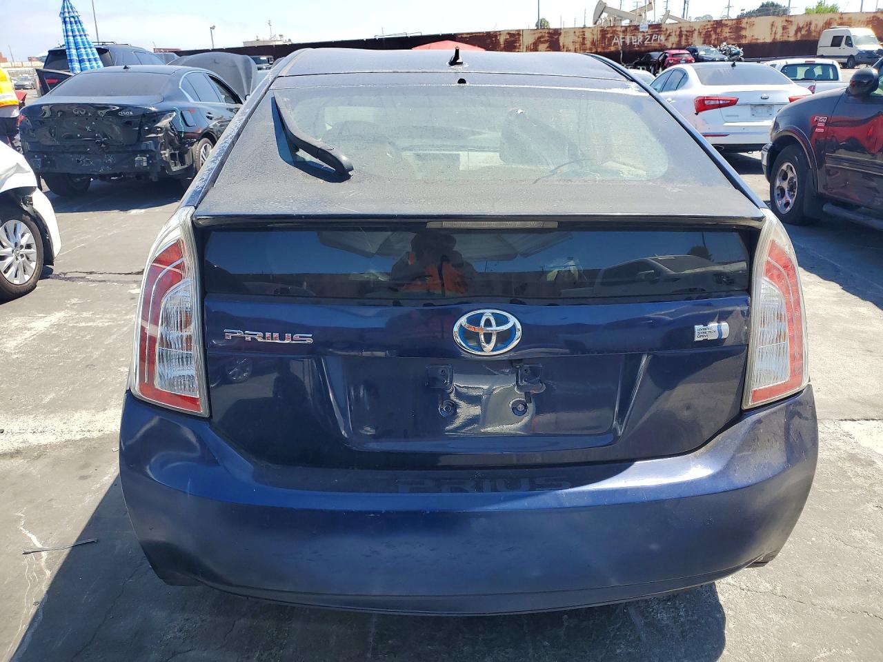 2012 Toyota Prius Two Blue vin: JTDKN3DU6C1582452