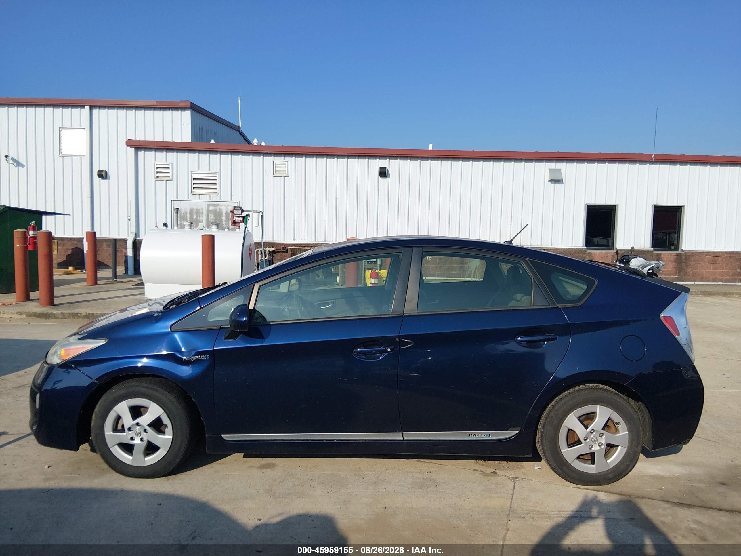 2012 Toyota Prius Two Blue vin: JTDKN3DU6C1611707