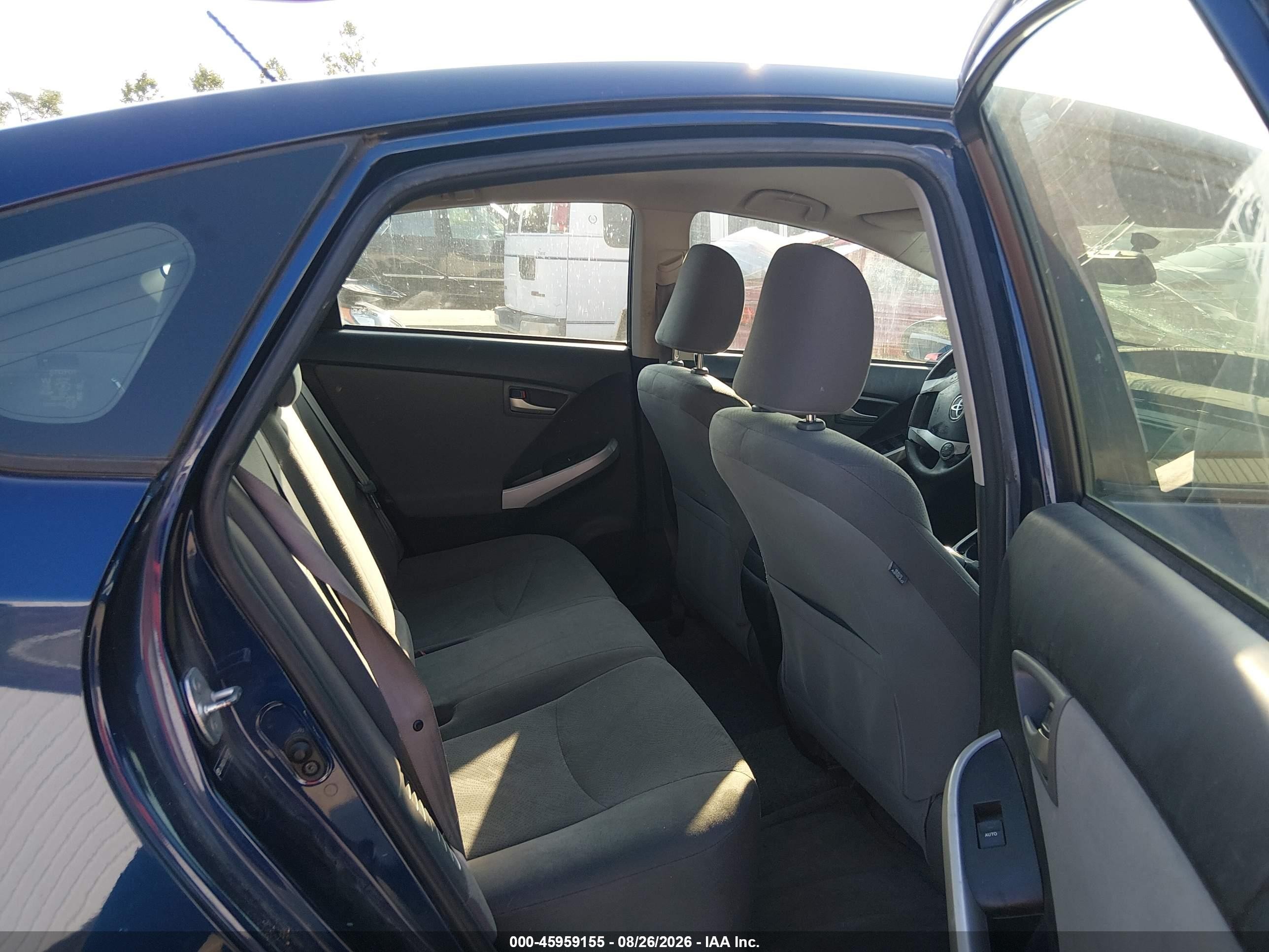 2012 Toyota Prius Two Blue vin: JTDKN3DU6C1611707