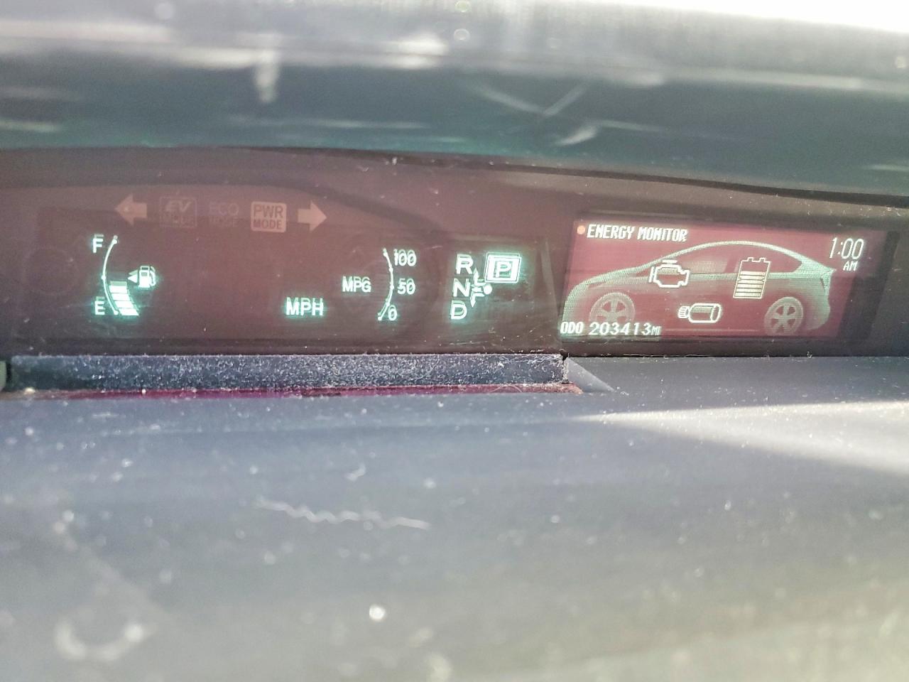 2012 Toyota Prius Two Gray vin: JTDKN3DU6C1614266