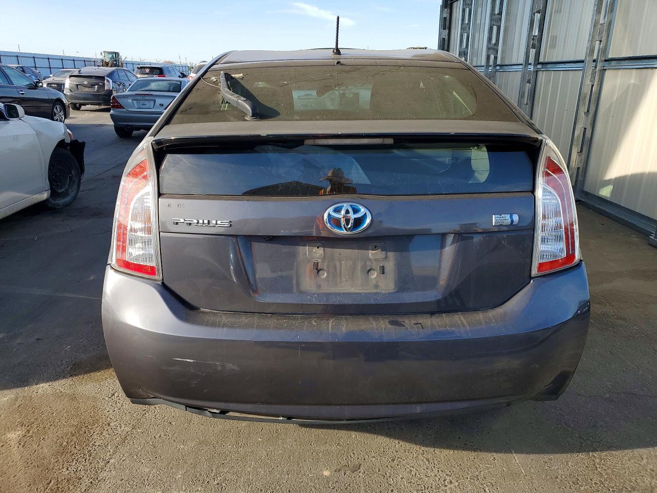 2012 Toyota Prius Two Gray vin: JTDKN3DU6C1614266