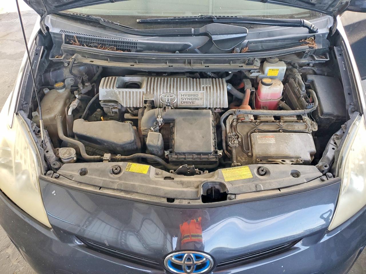2012 Toyota Prius Two Gray vin: JTDKN3DU6C1614266