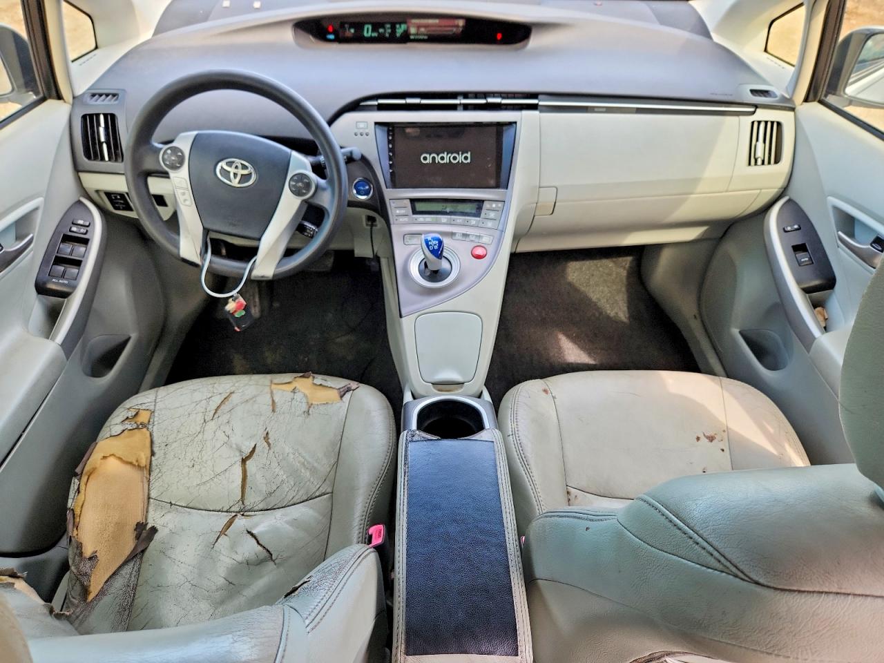 2012 Toyota Prius Three Silver vin: JTDKN3DU6C5379912