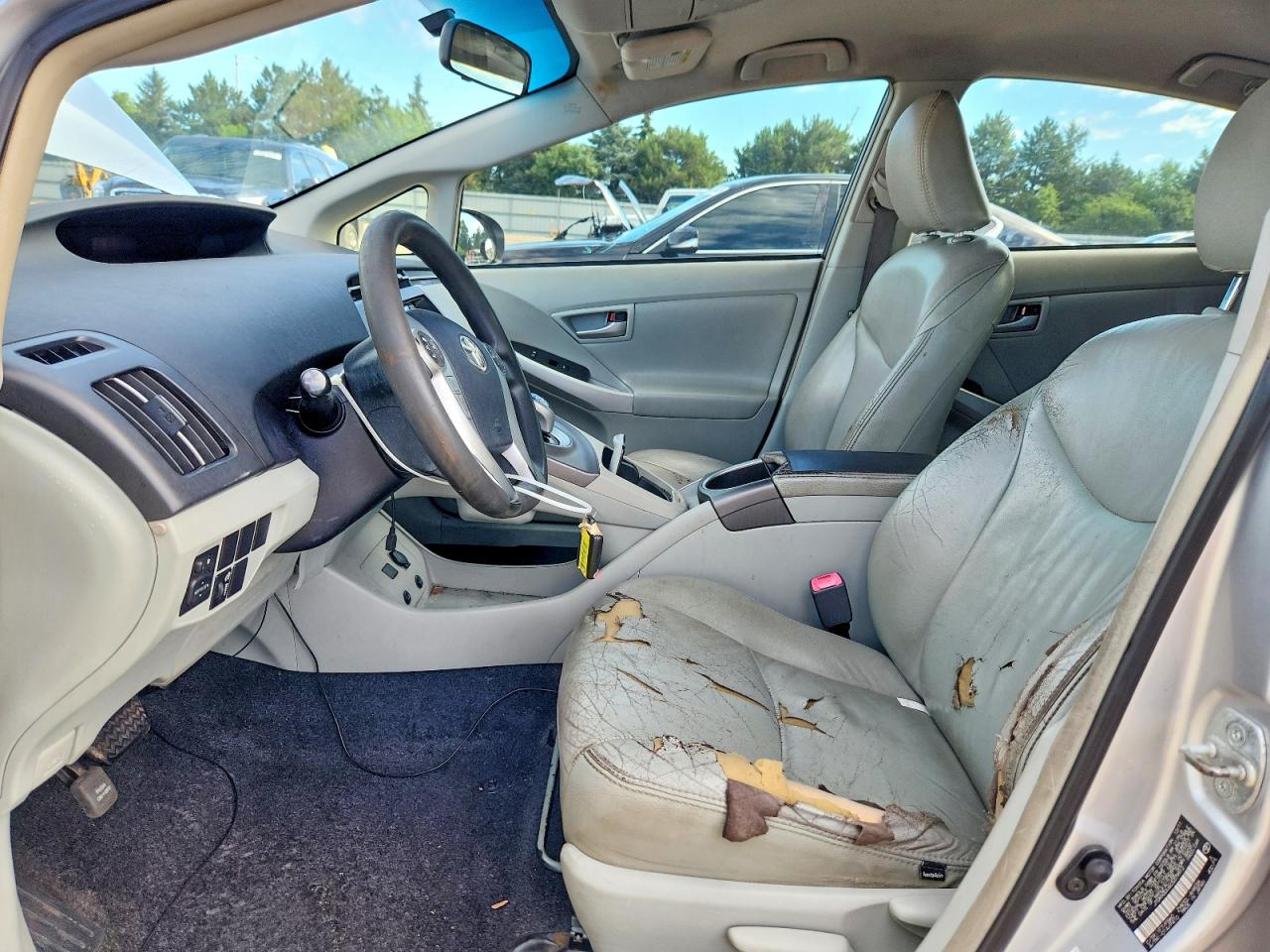 2012 Toyota Prius Three Silver vin: JTDKN3DU6C5379912