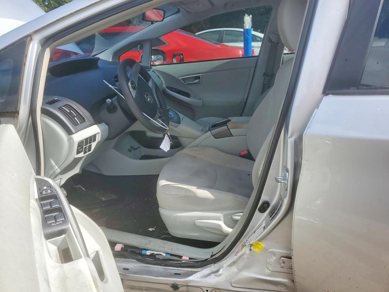 2012 Toyota Prius Three Silver vin: JTDKN3DU6C5393860