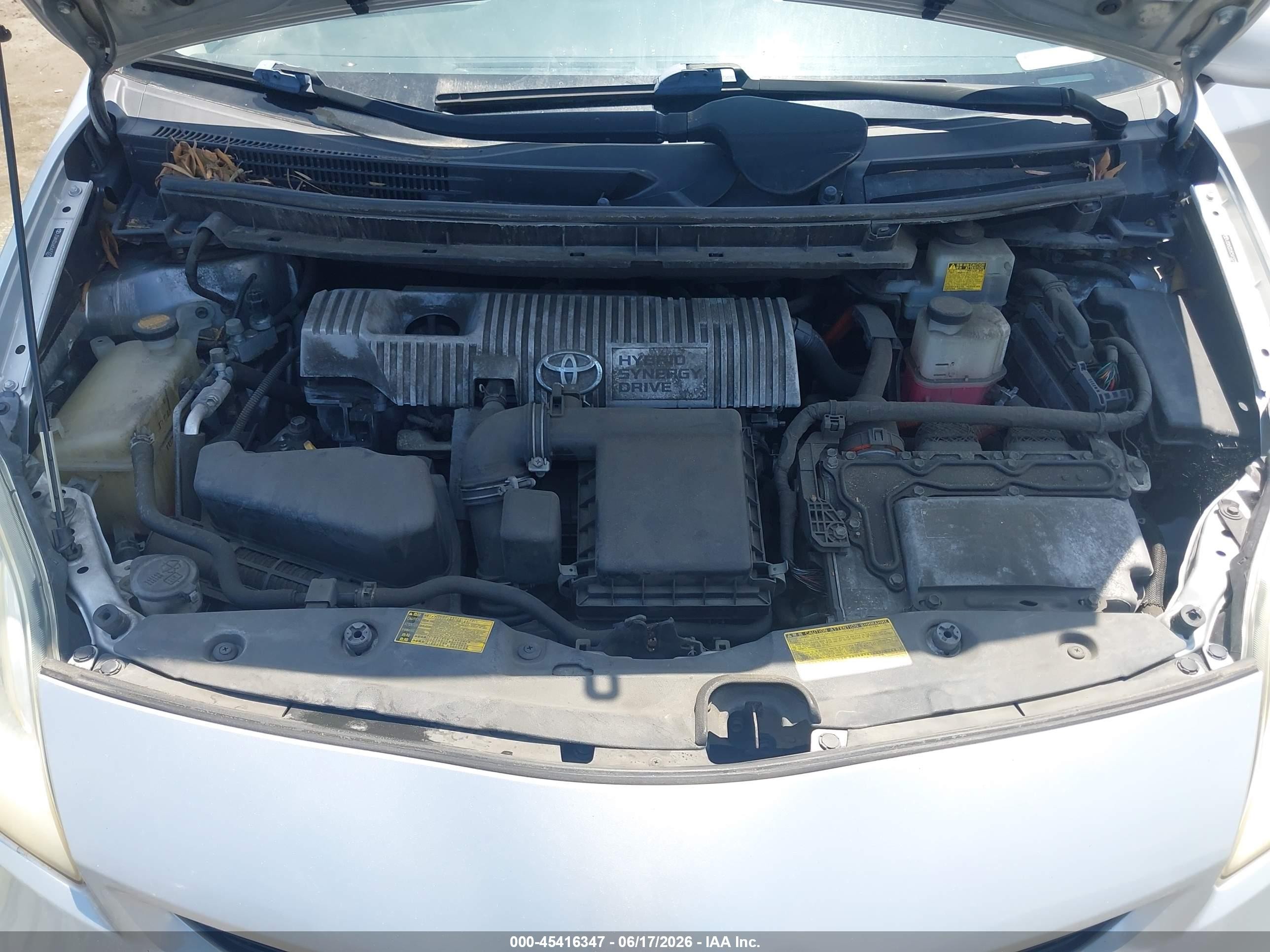 2012 Toyota Prius Three Silver vin: JTDKN3DU6C5415372