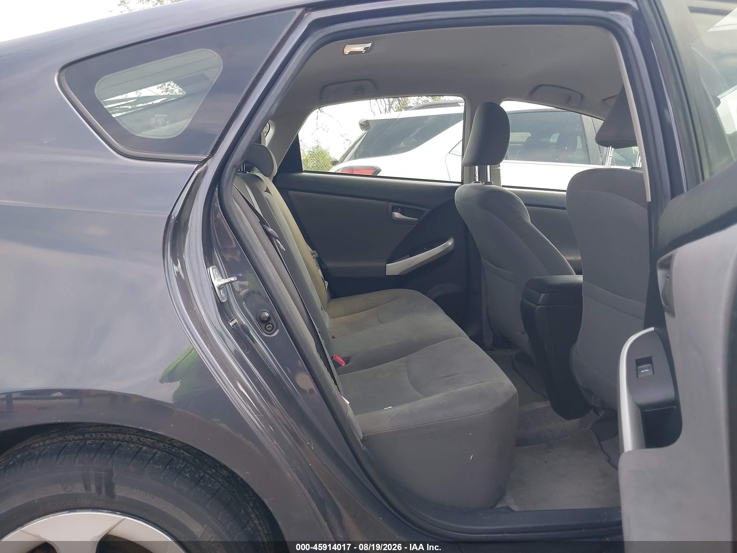 2012 Toyota Prius Two Gray vin: JTDKN3DU6C5416022