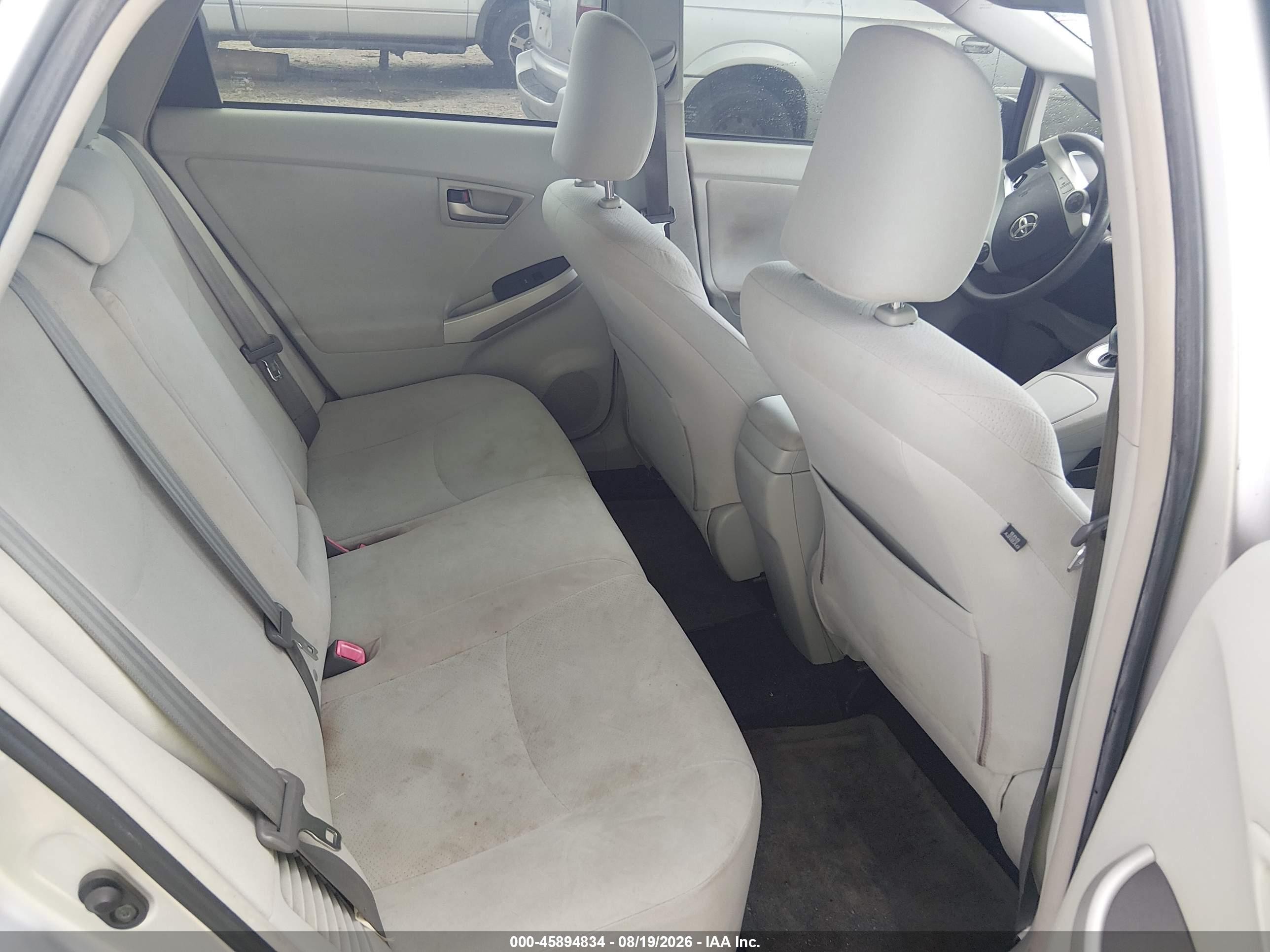 2012 Toyota Prius Two Silver vin: JTDKN3DU6C5418255