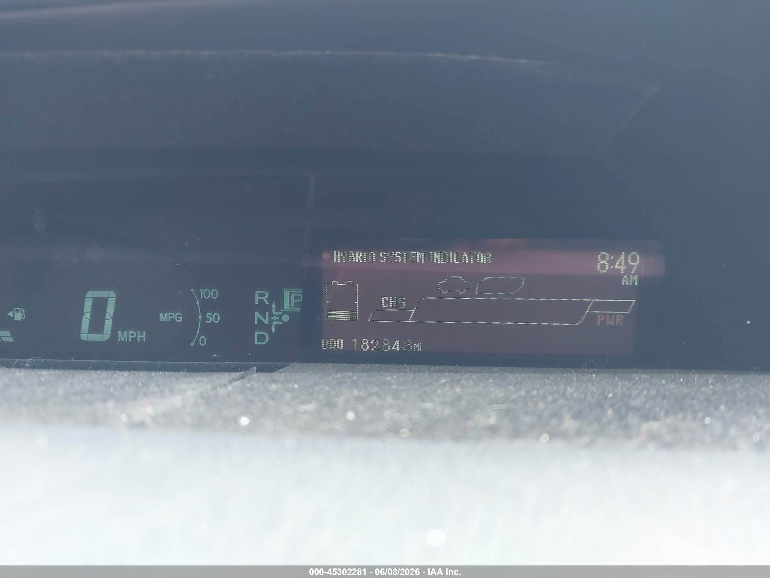 2012 Toyota Prius Two Silver vin: JTDKN3DU6C5420944