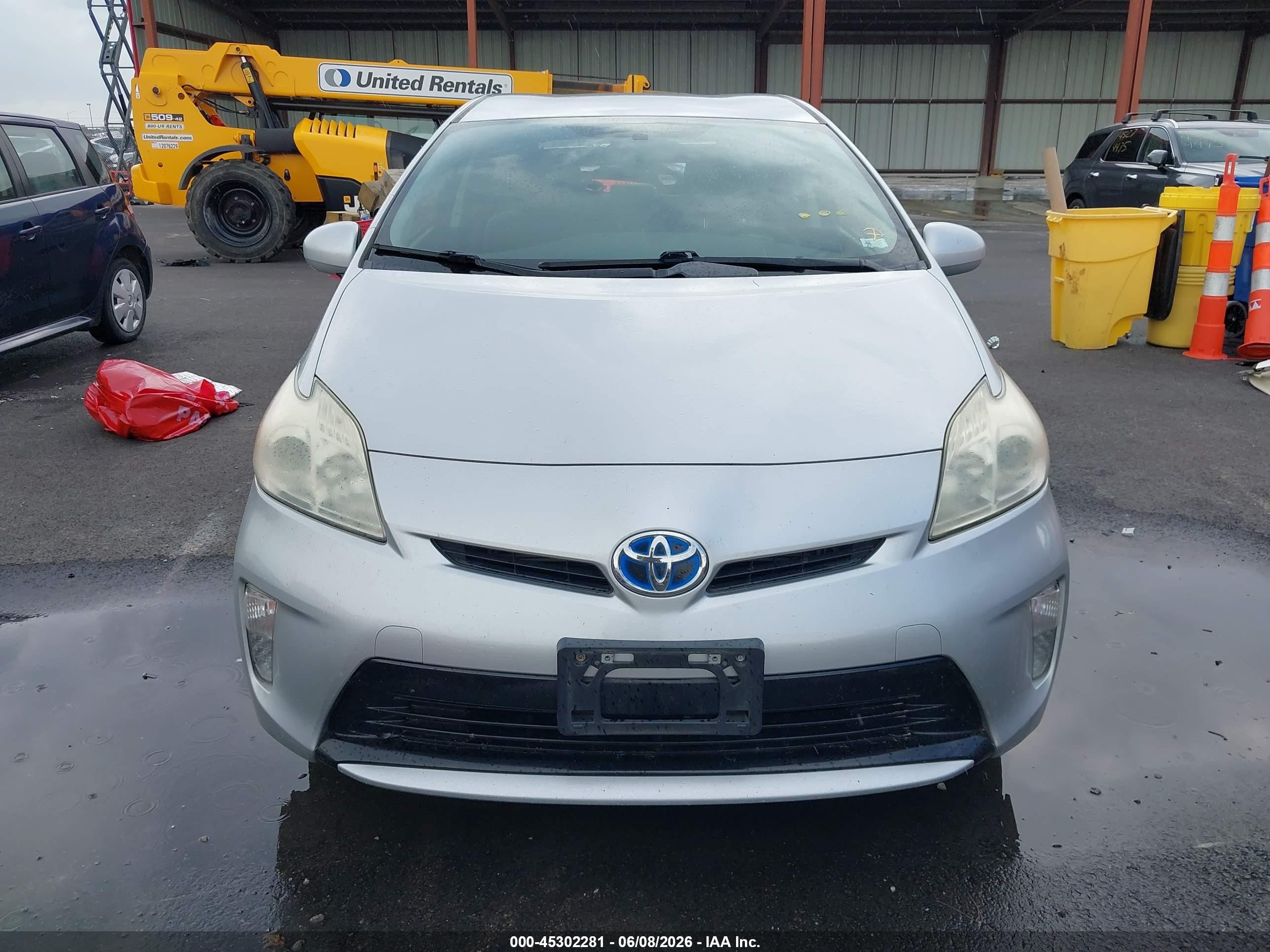 2012 Toyota Prius Two Silver vin: JTDKN3DU6C5420944