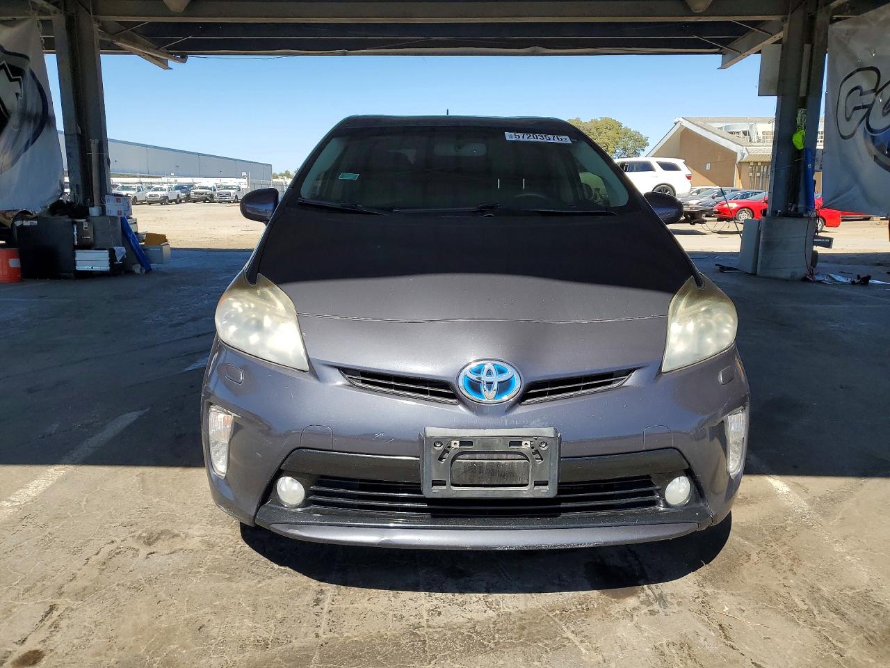 2012 Toyota Prius Five Gray vin: JTDKN3DU6C5428333