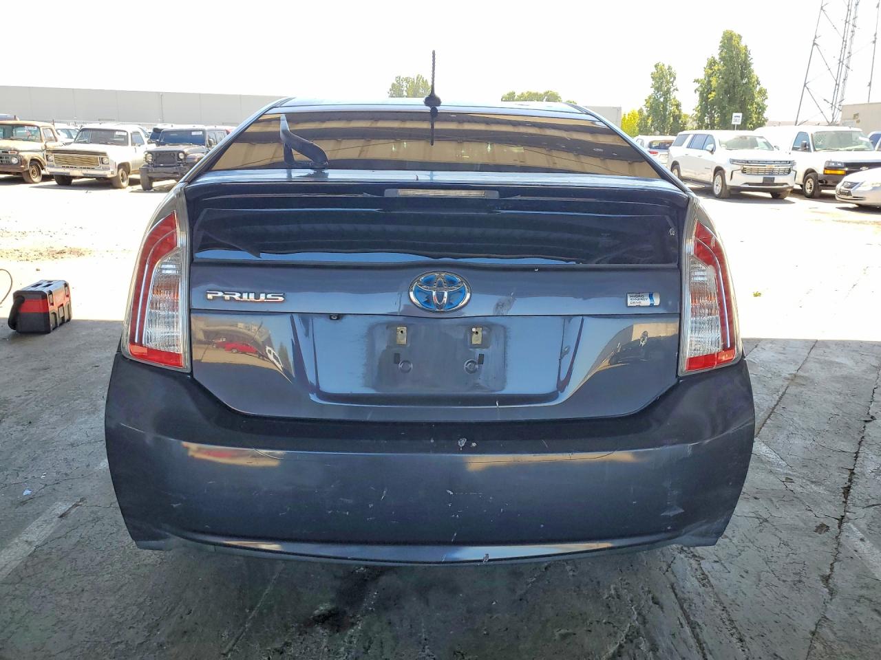 2012 Toyota Prius Five Gray vin: JTDKN3DU6C5428333