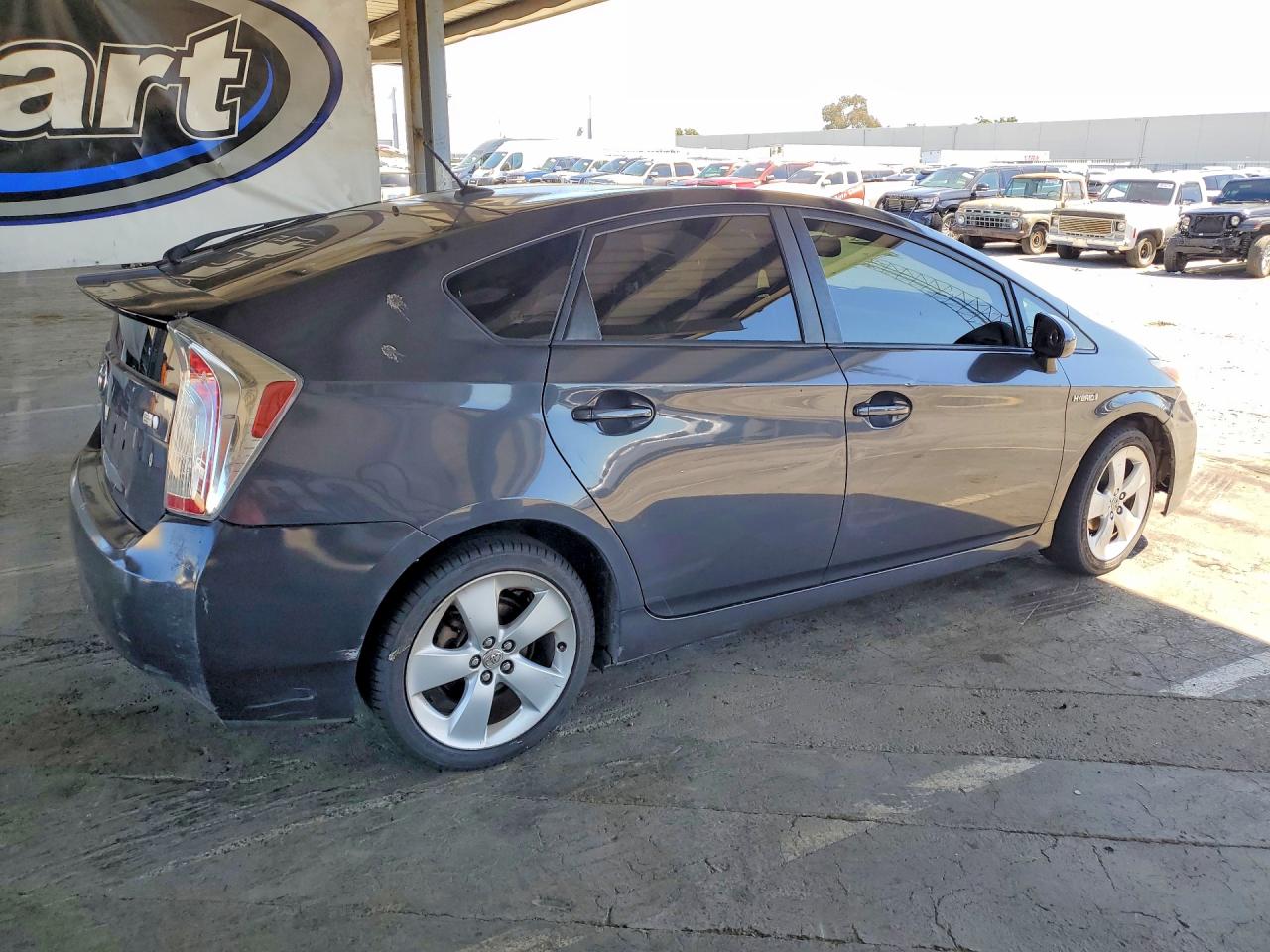 2012 Toyota Prius Five Gray vin: JTDKN3DU6C5428333