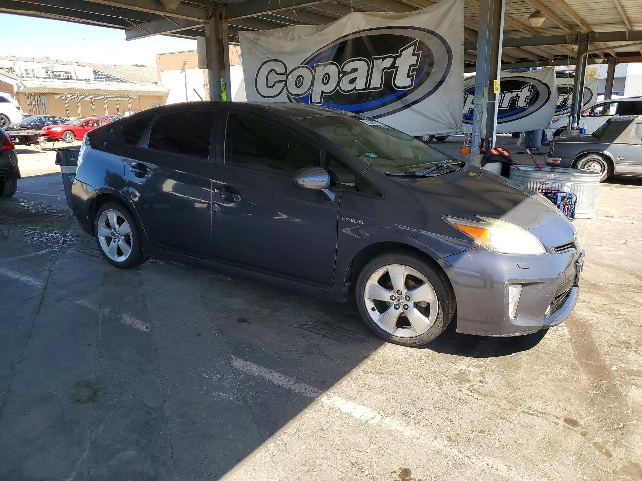 2012 Toyota Prius Five Gray vin: JTDKN3DU6C5428333