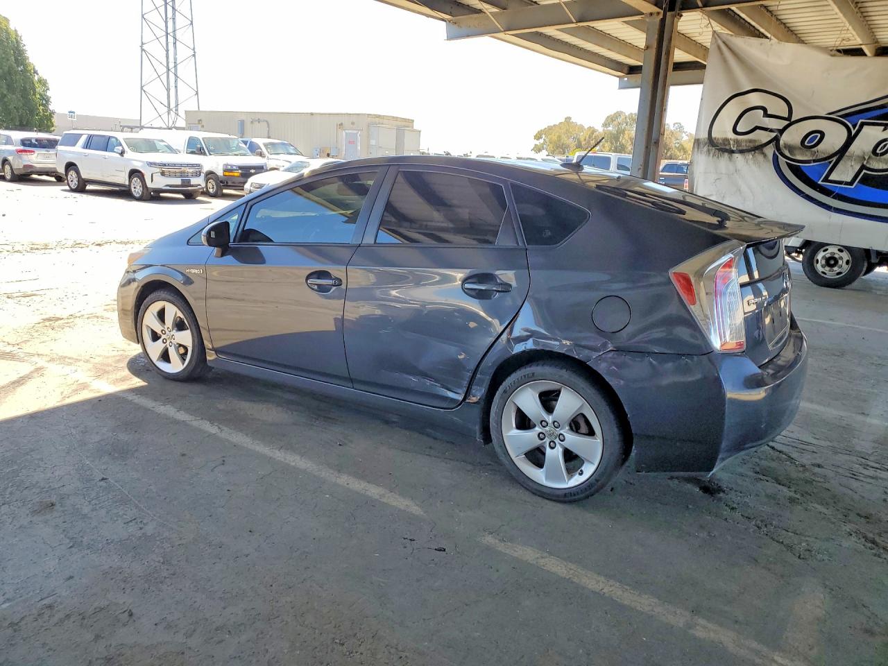 2012 Toyota Prius Five Gray vin: JTDKN3DU6C5428333