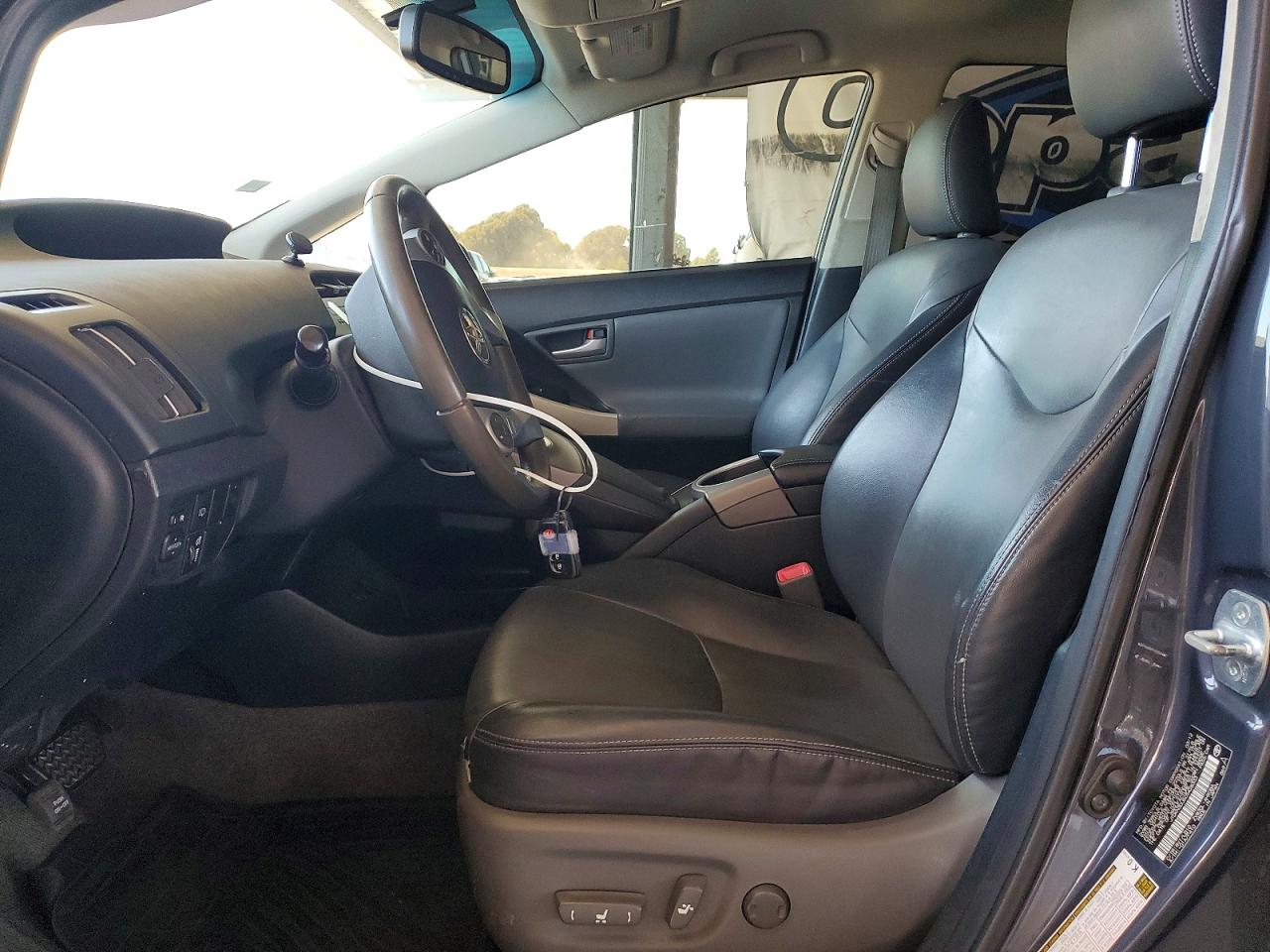2012 Toyota Prius Five Gray vin: JTDKN3DU6C5428333