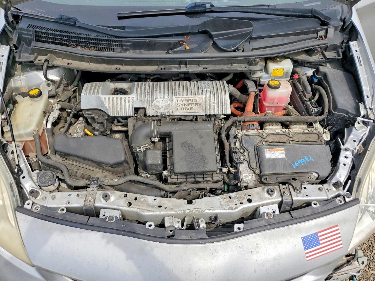 2012 Toyota Prius Two Silver vin: JTDKN3DU6C5440725