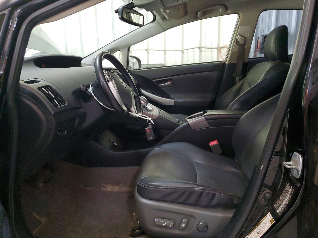 2012 Toyota Prius Five Black vin: JTDKN3DU6C5447383