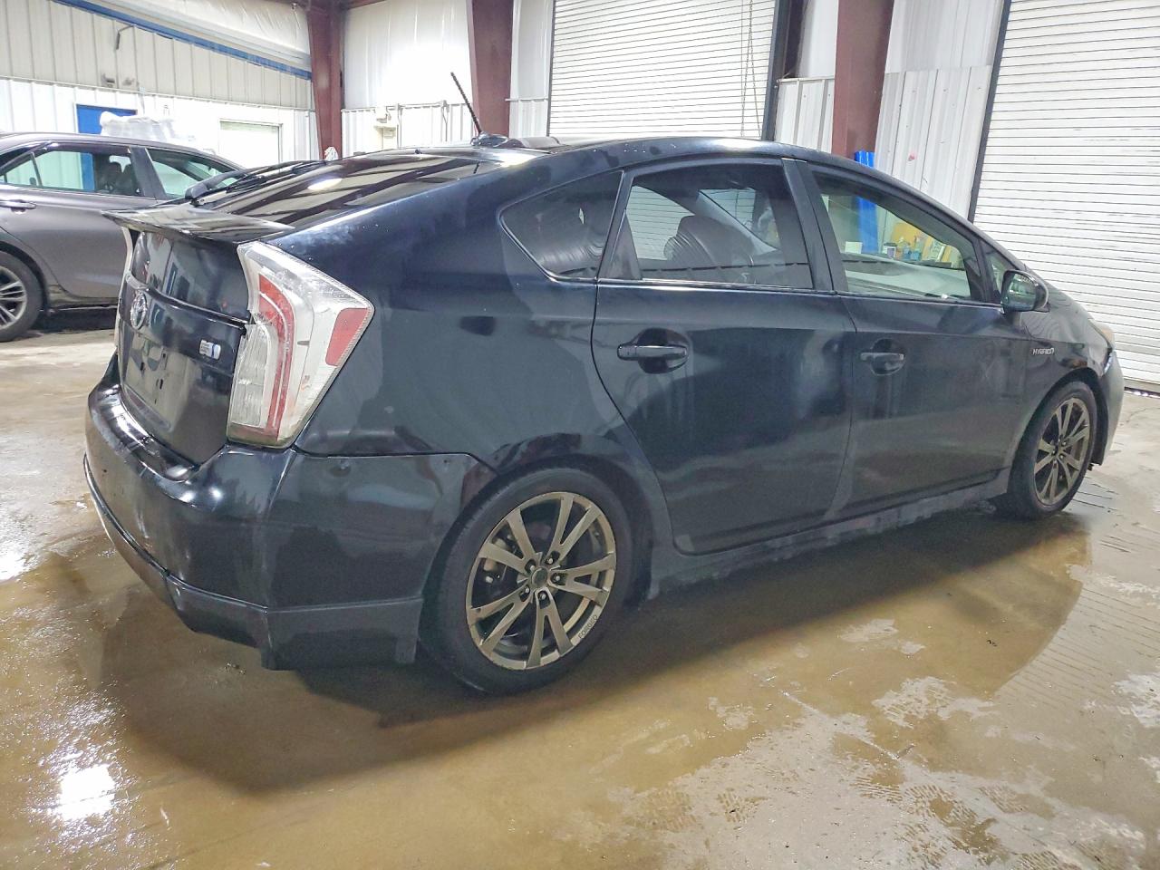 2012 Toyota Prius Five Black vin: JTDKN3DU6C5447383