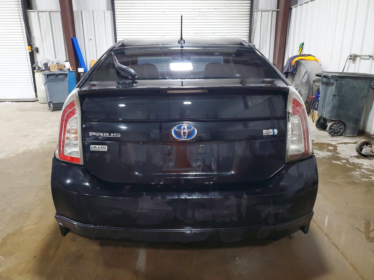 2012 Toyota Prius Five Black vin: JTDKN3DU6C5447383