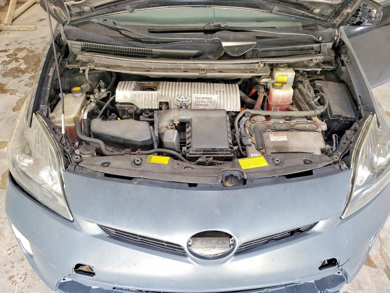 2012 Toyota Prius Five Black vin: JTDKN3DU6C5447383