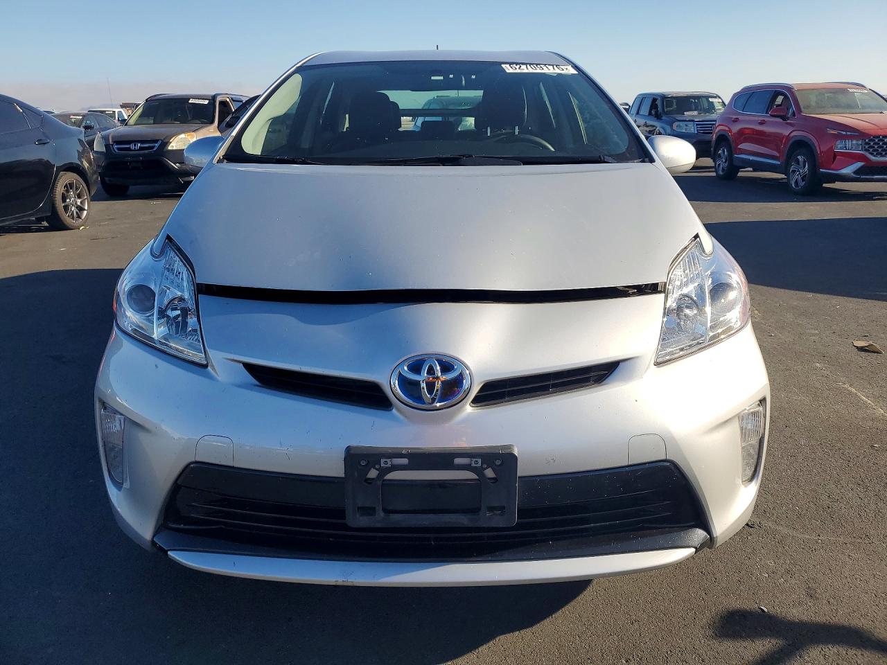 2012 Toyota Prius Two Silver vin: JTDKN3DU6C5448968
