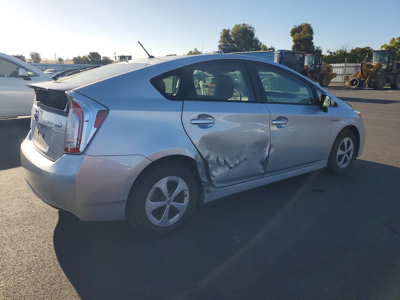 2012 Toyota Prius Two Silver vin: JTDKN3DU6C5448968