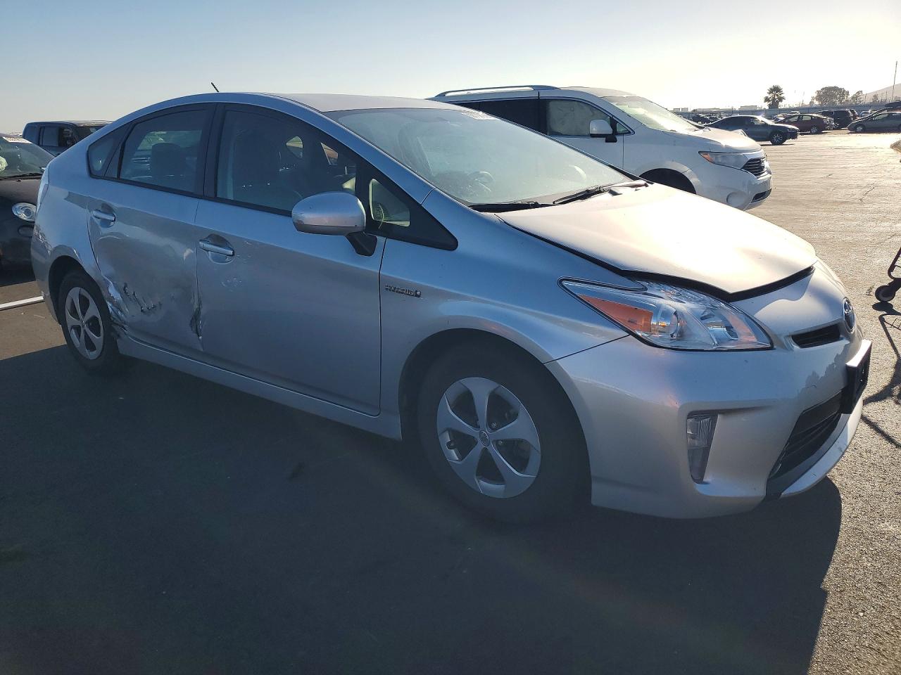2012 Toyota Prius Two Silver vin: JTDKN3DU6C5448968