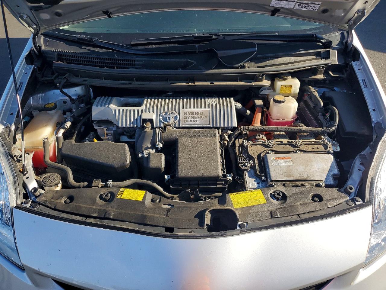 2012 Toyota Prius Two Silver vin: JTDKN3DU6C5448968