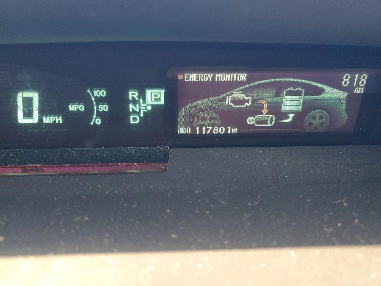 2012 Toyota Prius Two Silver vin: JTDKN3DU6C5448968