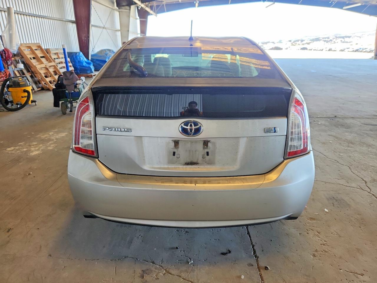 2012 Toyota Prius Two Silver vin: JTDKN3DU6C5456343