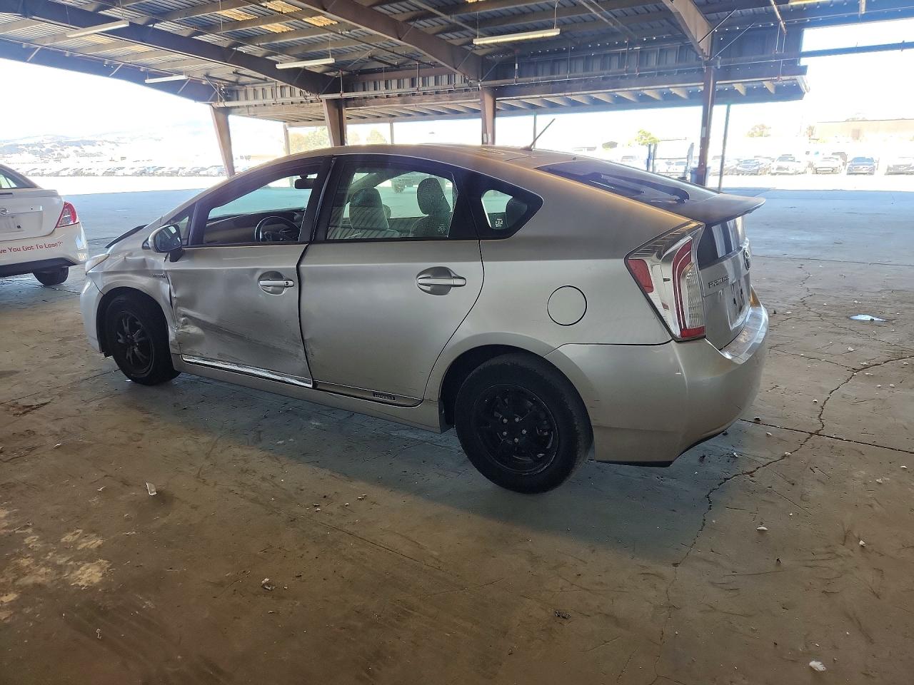 2012 Toyota Prius Two Silver vin: JTDKN3DU6C5456343