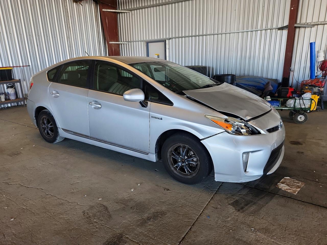 2012 Toyota Prius Two Silver vin: JTDKN3DU6C5456343