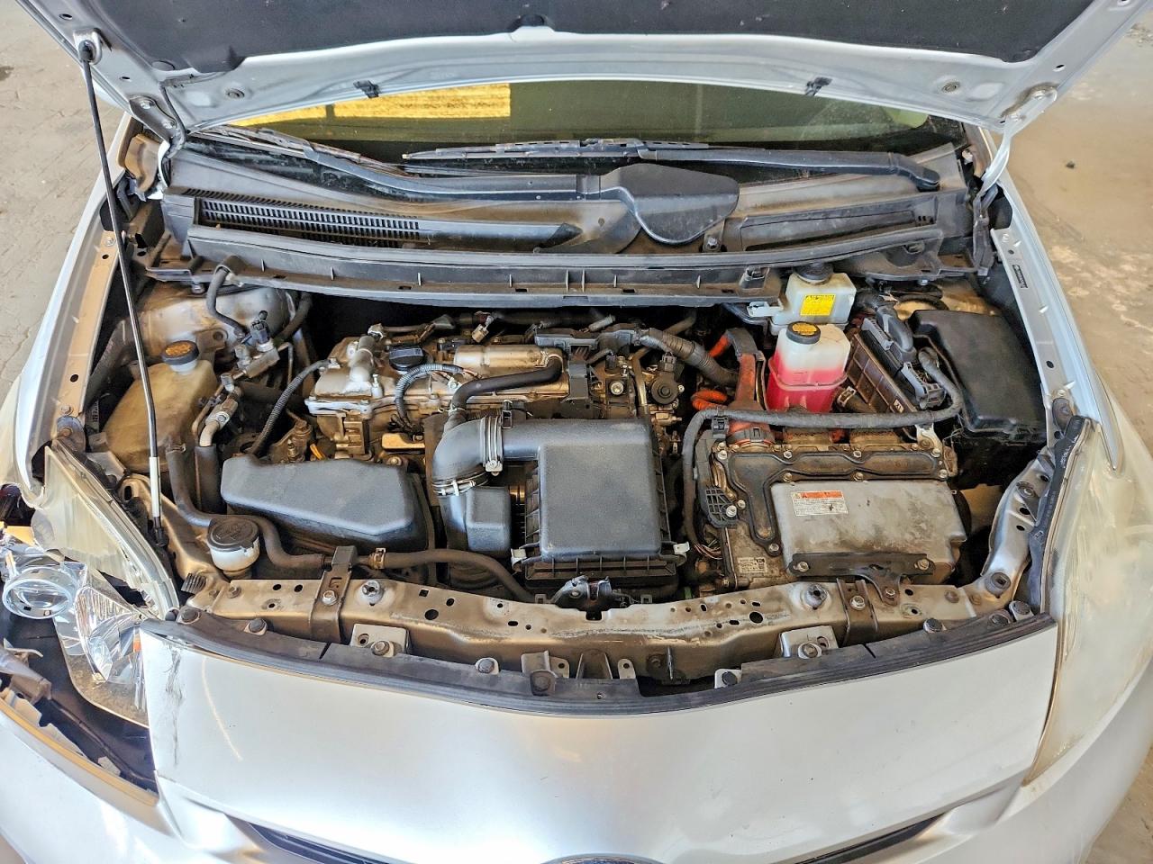 2012 Toyota Prius Two Silver vin: JTDKN3DU6C5456343